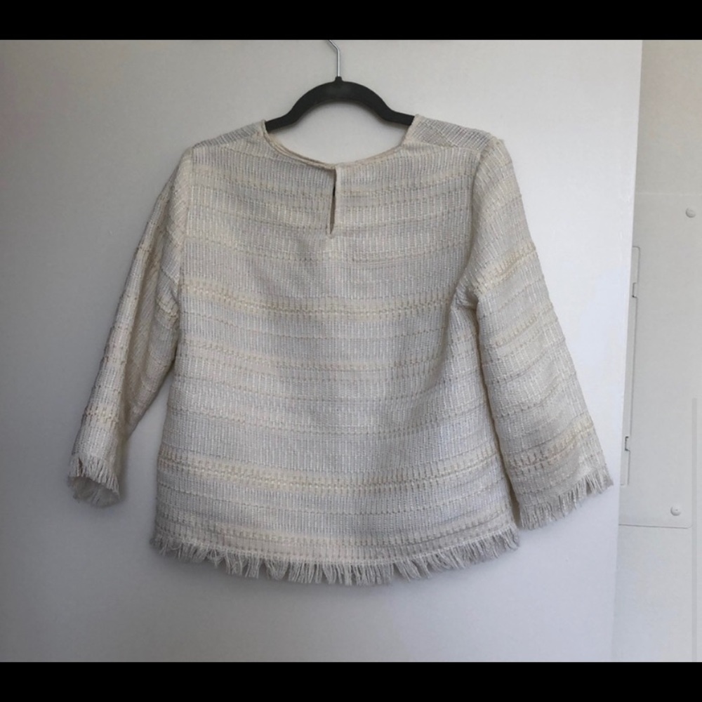 Zara white top - Picture 4 of 4
